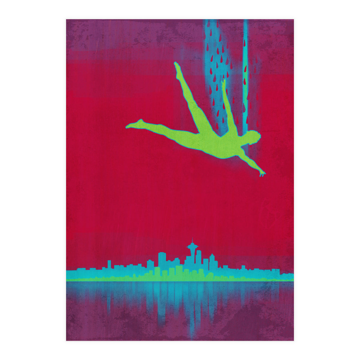 Big city: Falling Two (Print Only)