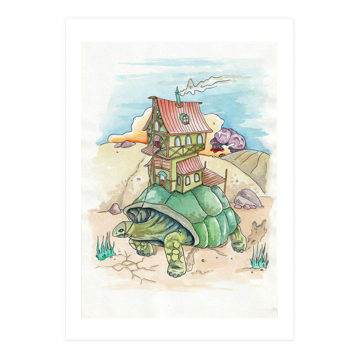 Slow traveling (Print Only)