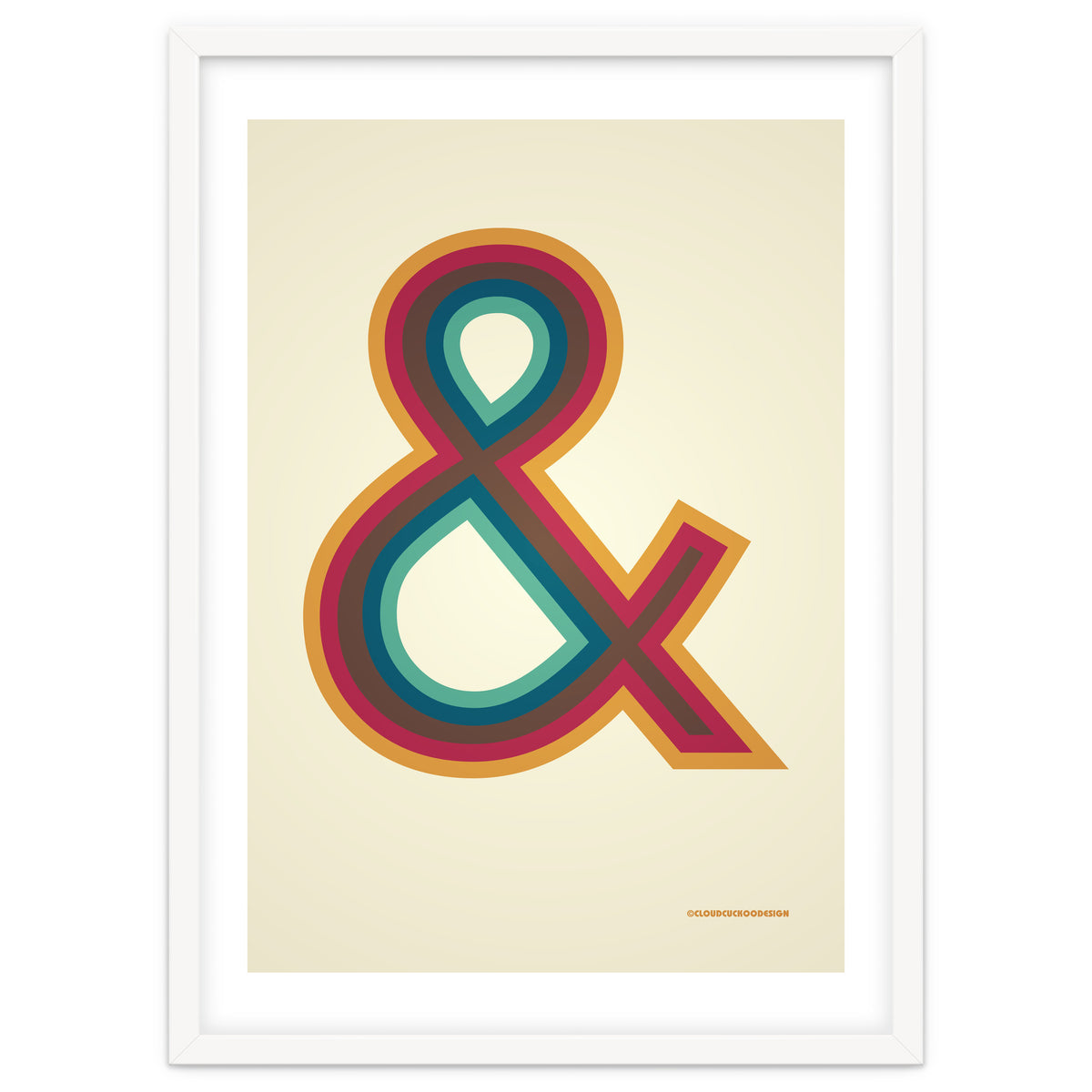 1970s Retro Ampersand