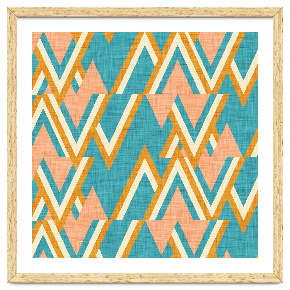 New Mid Mod Woods Blue