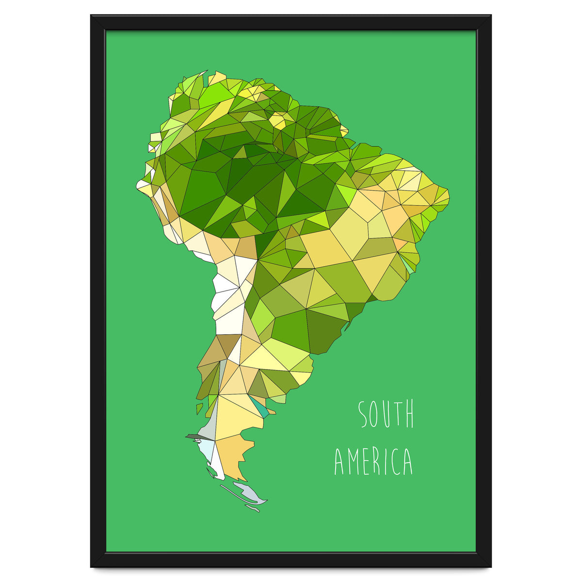SOUTH AMERICA – Green