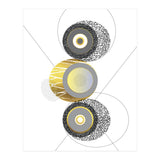 Posh Design No. 3 | gold (Print Only) thumbnail