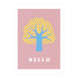 Hello - pop tree - (Print Only) thumbnail