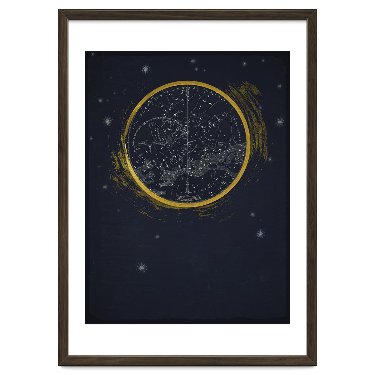 Vintage Cosmos: Star Map