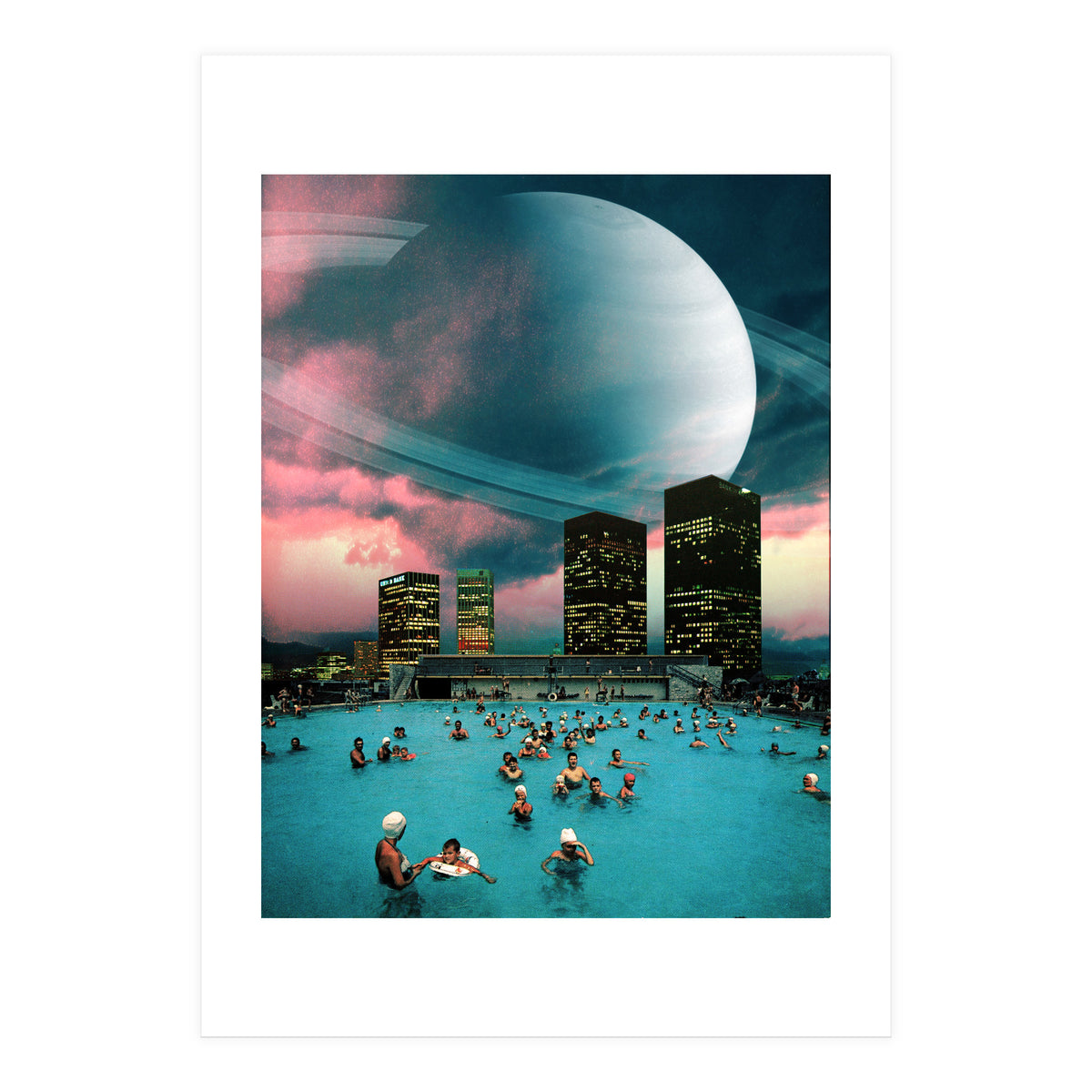 Evening Swim (Print Only)