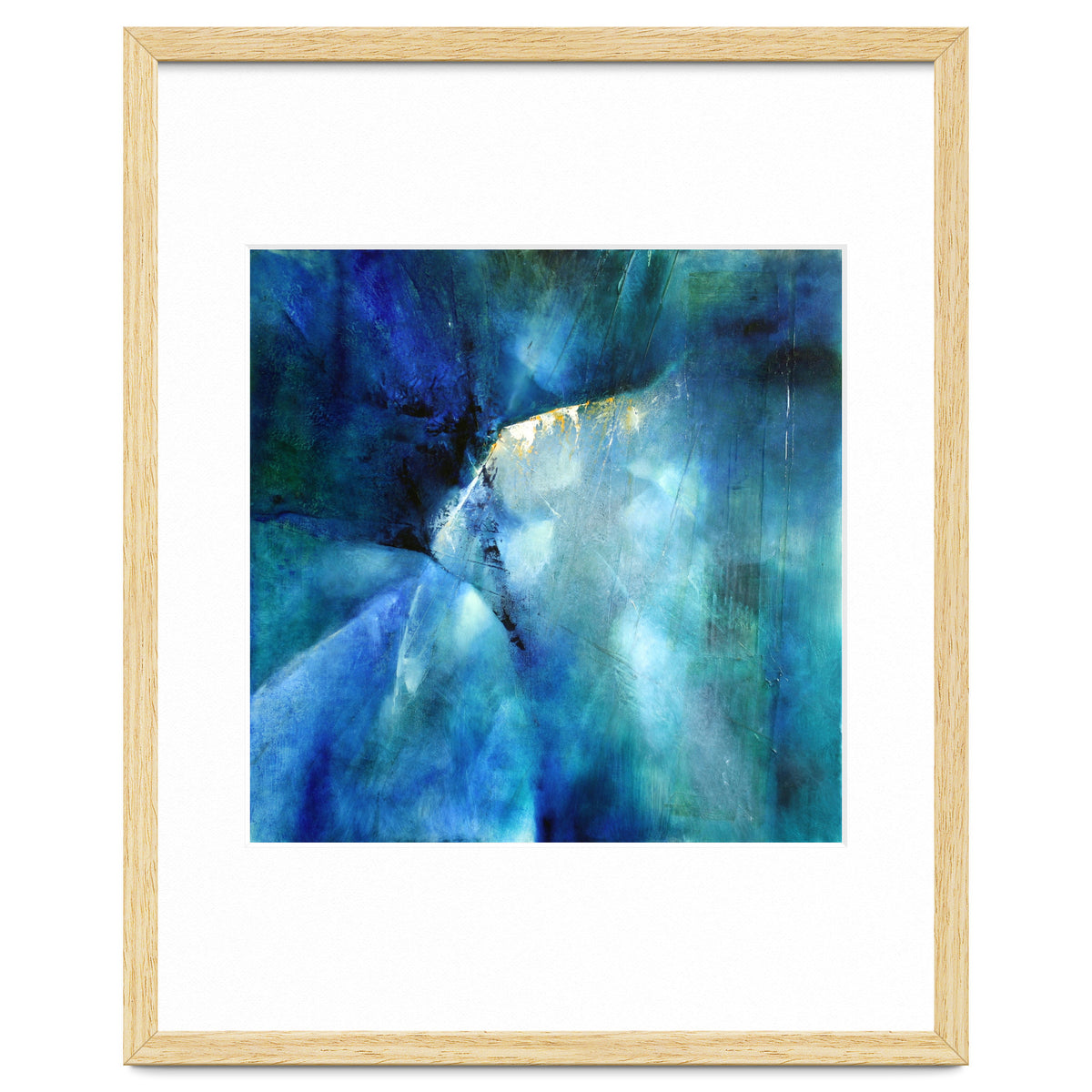 Komposition In Blau - blue composition