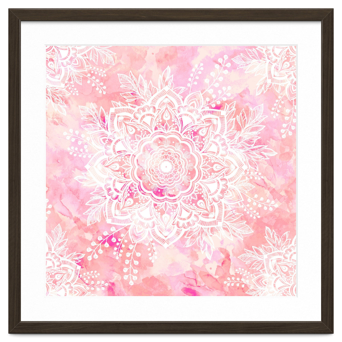 Queen Starring of Mandalas-Rose