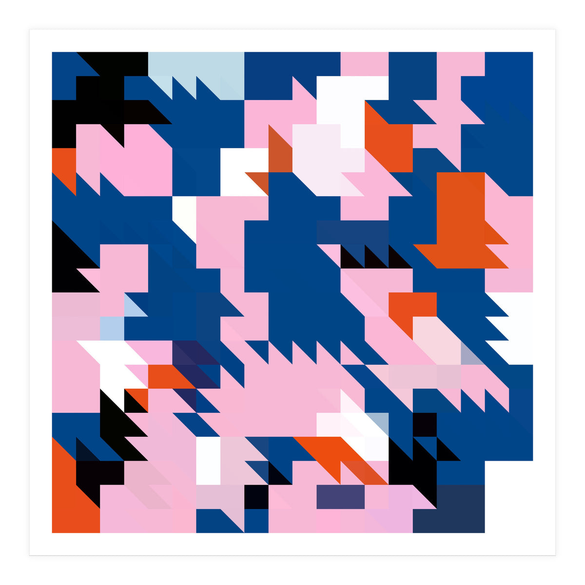 Pink and Blue (Print Only)