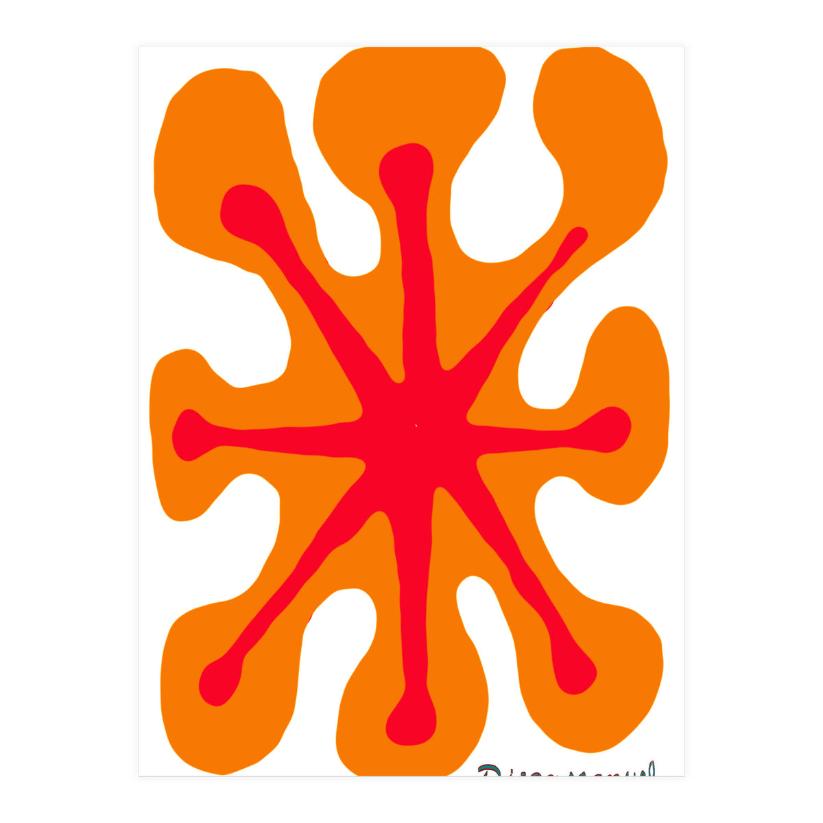 Fuego 92 Copia (Print Only)