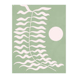 Sage Green Abstract Floral (Print Only) thumbnail