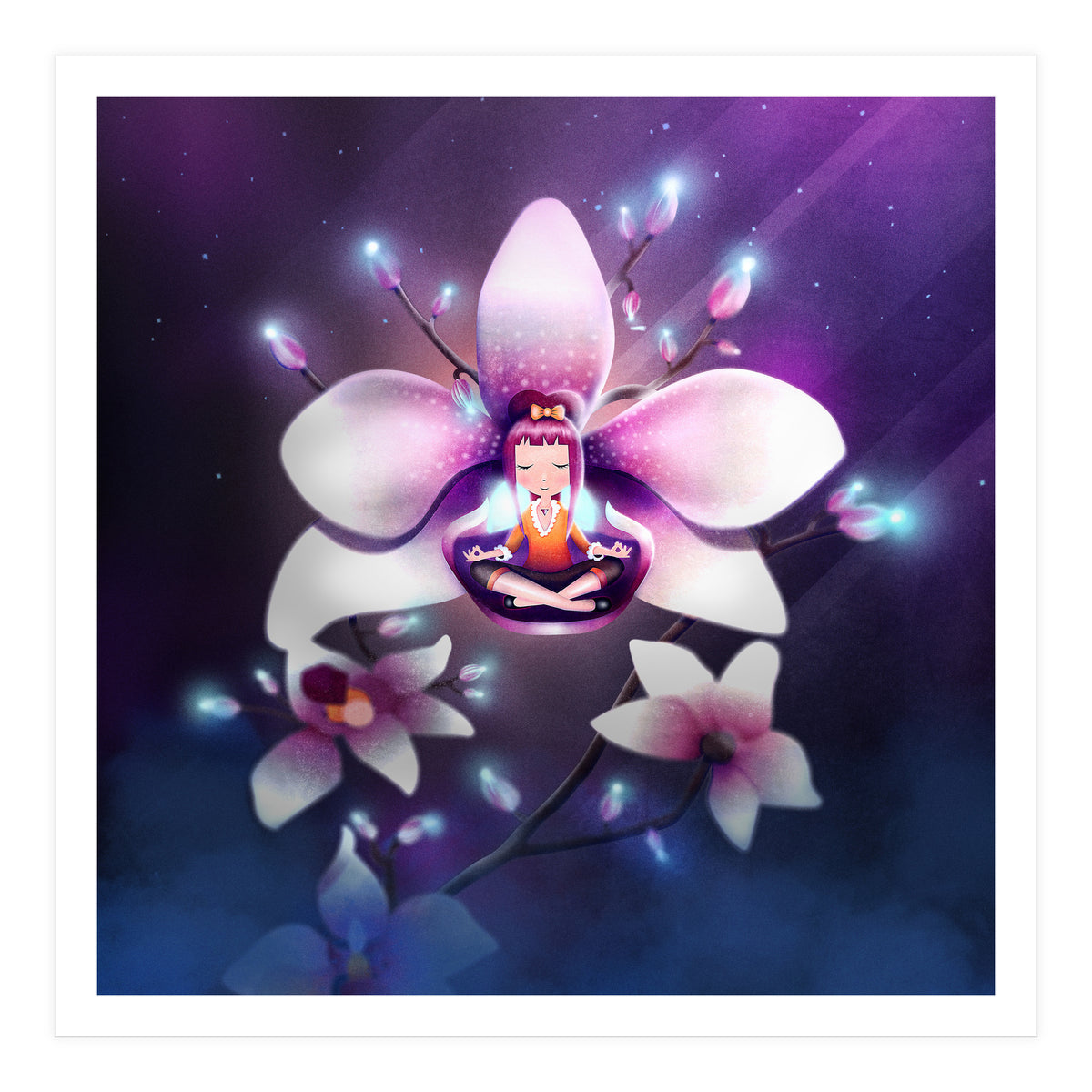 Orchid Meditation (Print Only)