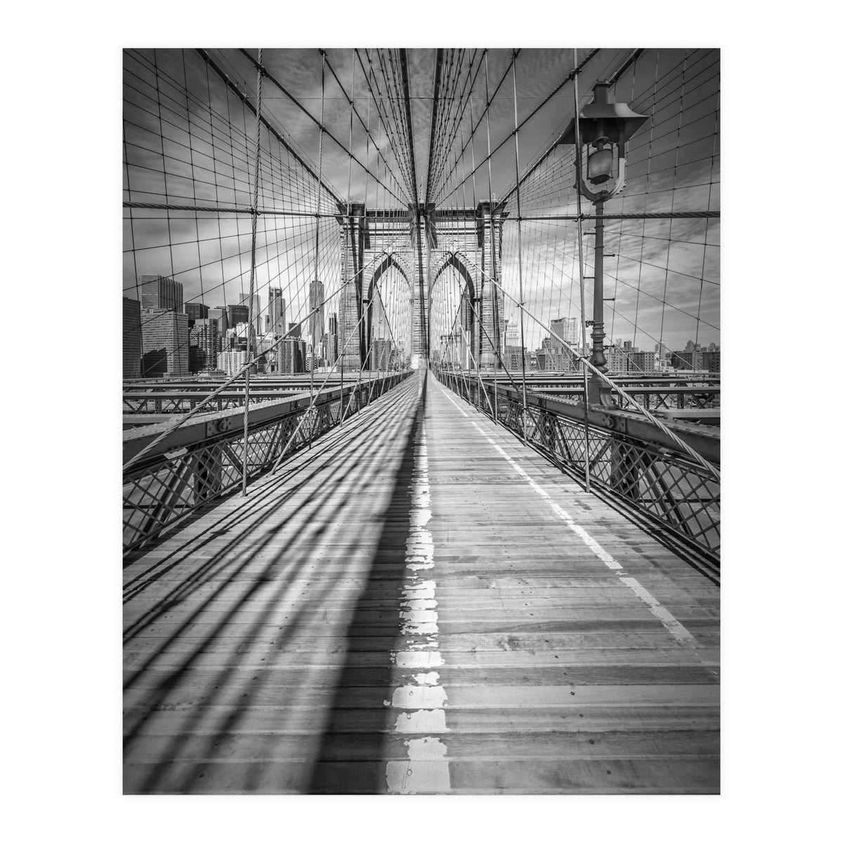 NEW YORK CITY Brooklyn Bridge (Print Only)