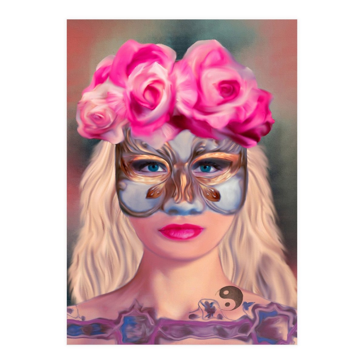 Allegory Of Duality And Shadow (Print Only)