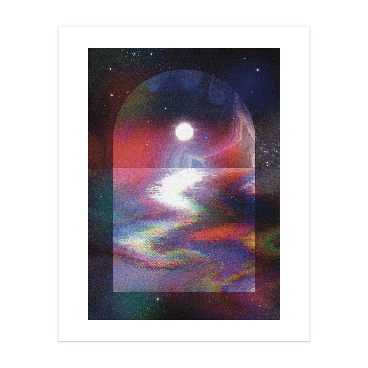 Iridescent Seascape  (Print Only)