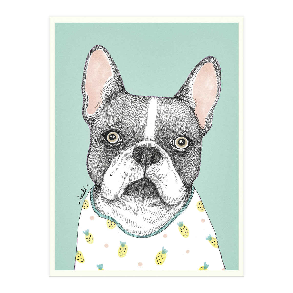Frenchy (Print Only)