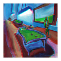 Noche De Pool 3 5 (Print Only)