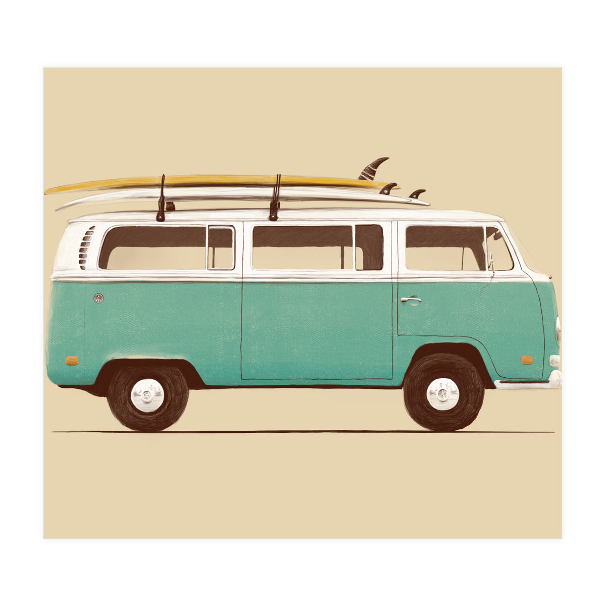 Blue Van (Print Only)