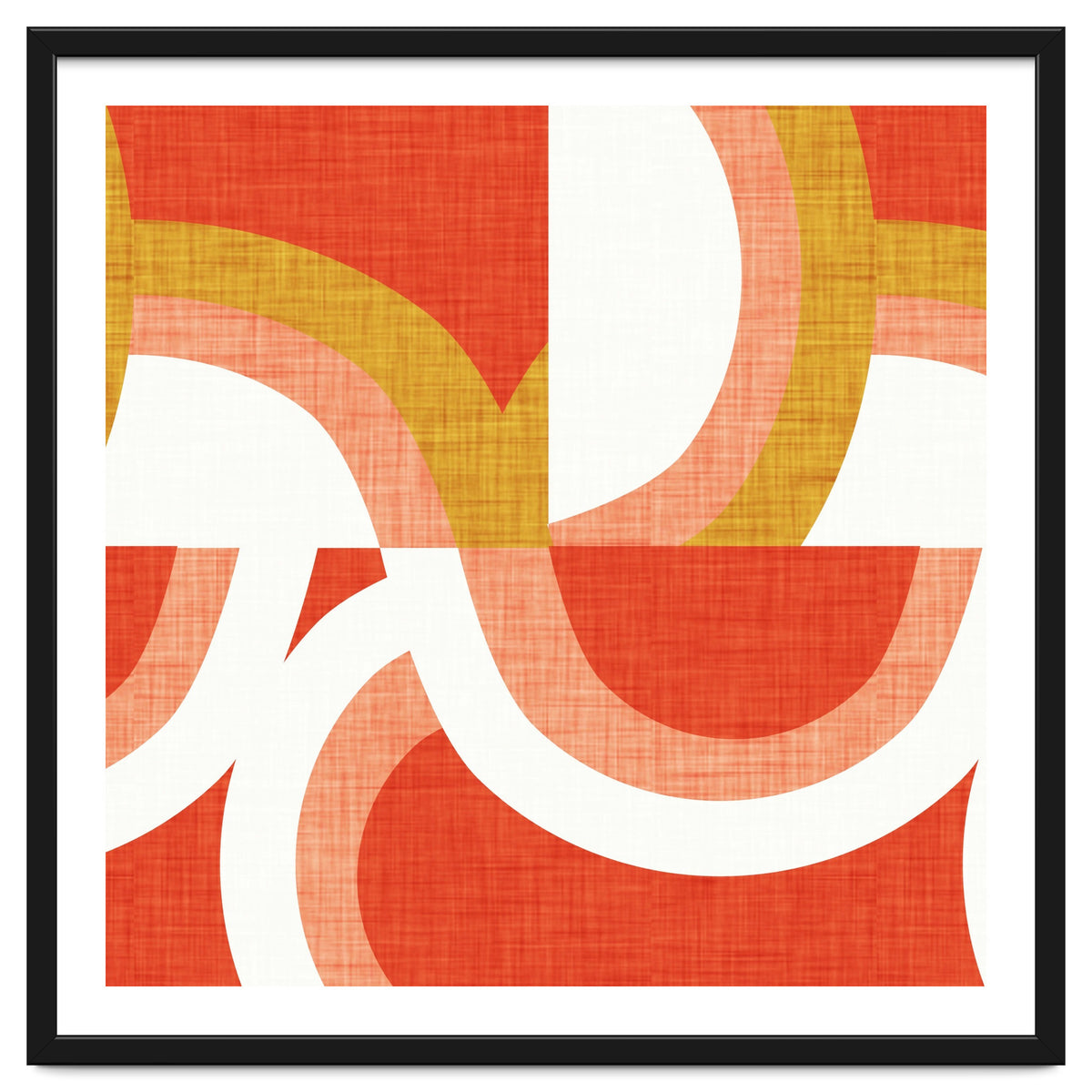 New Mid Mod Freeway Orange