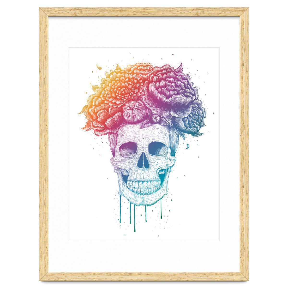 Colorful Skull