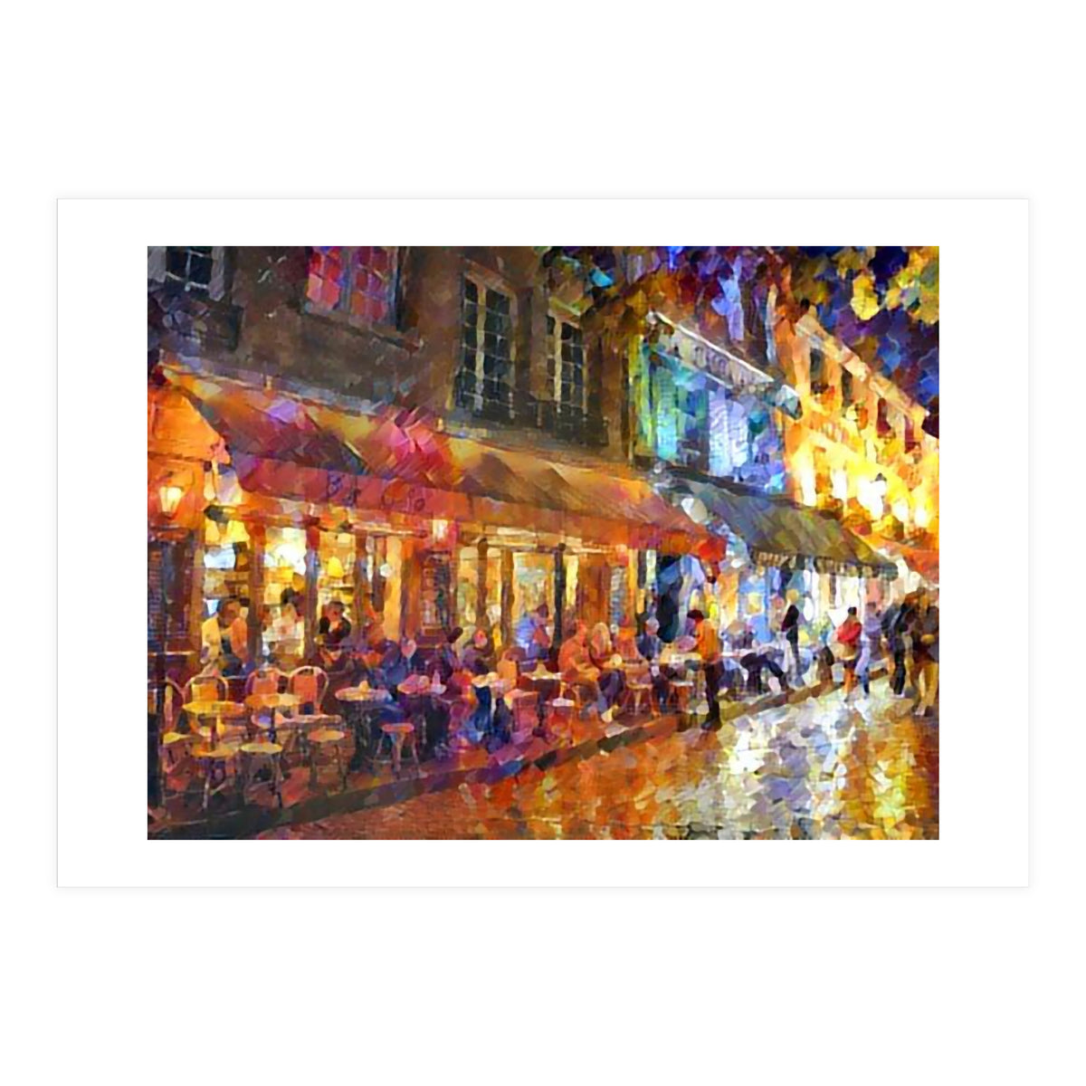 CAFE IN PARIS (Print Only)