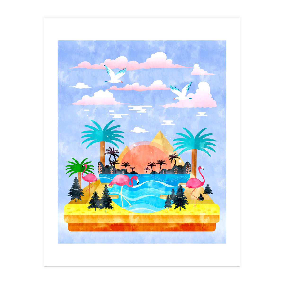 Oasis (Print Only)