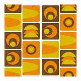 70s Cube Geo Brown  (Print Only) thumbnail