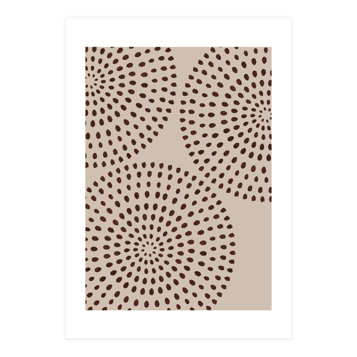 Boho Mid Century Dots (Print Only)