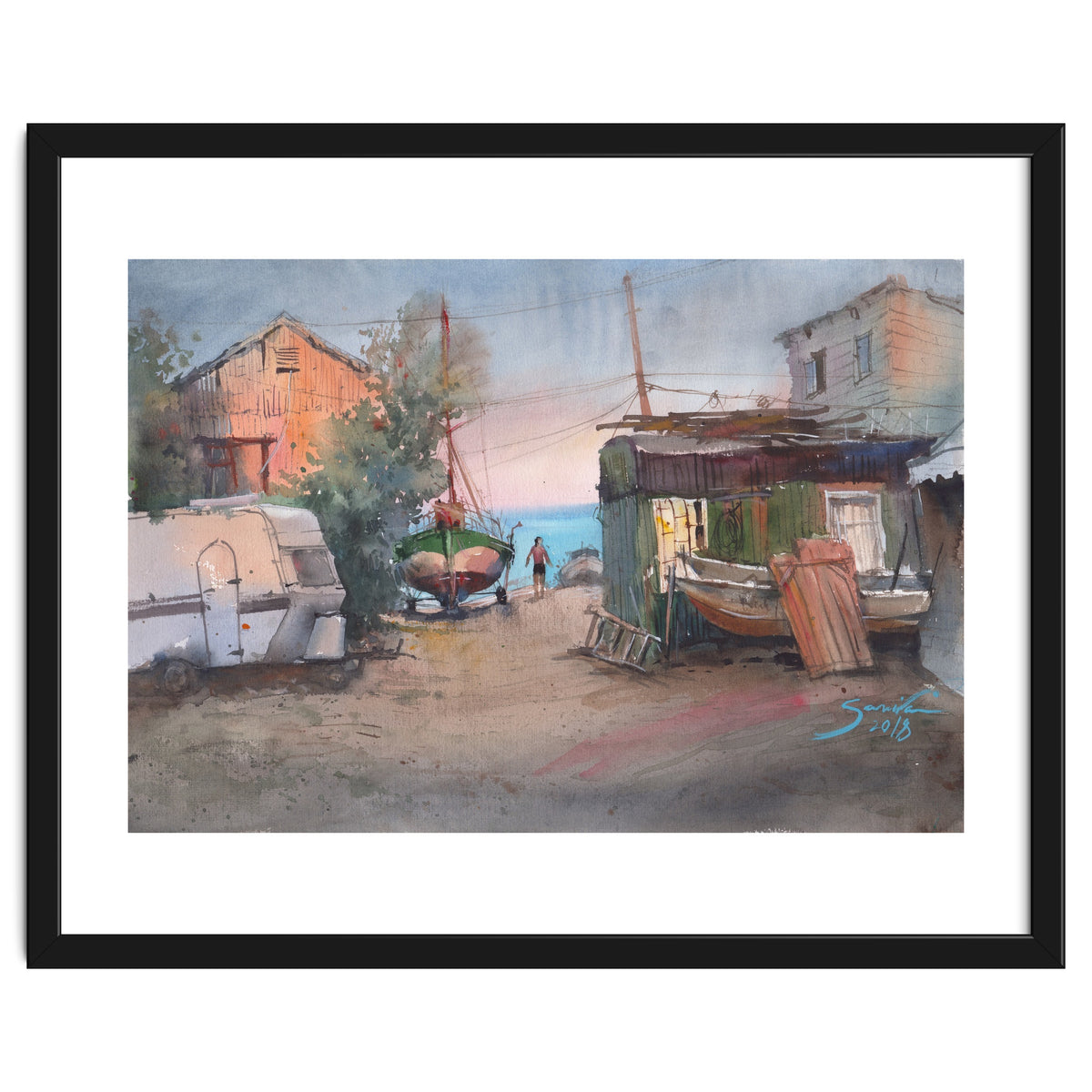 Sunrise on the beach