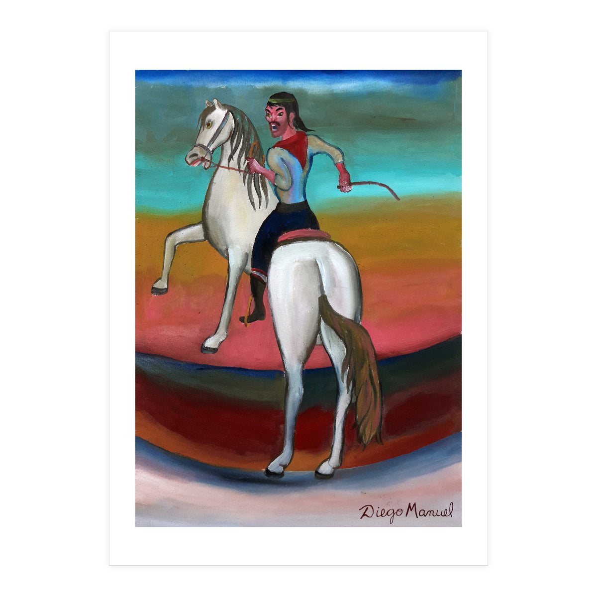 Gaucho A Caballo 7 (Print Only)