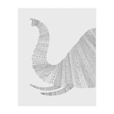 Elephant Grey Poster (Print Only) thumbnail