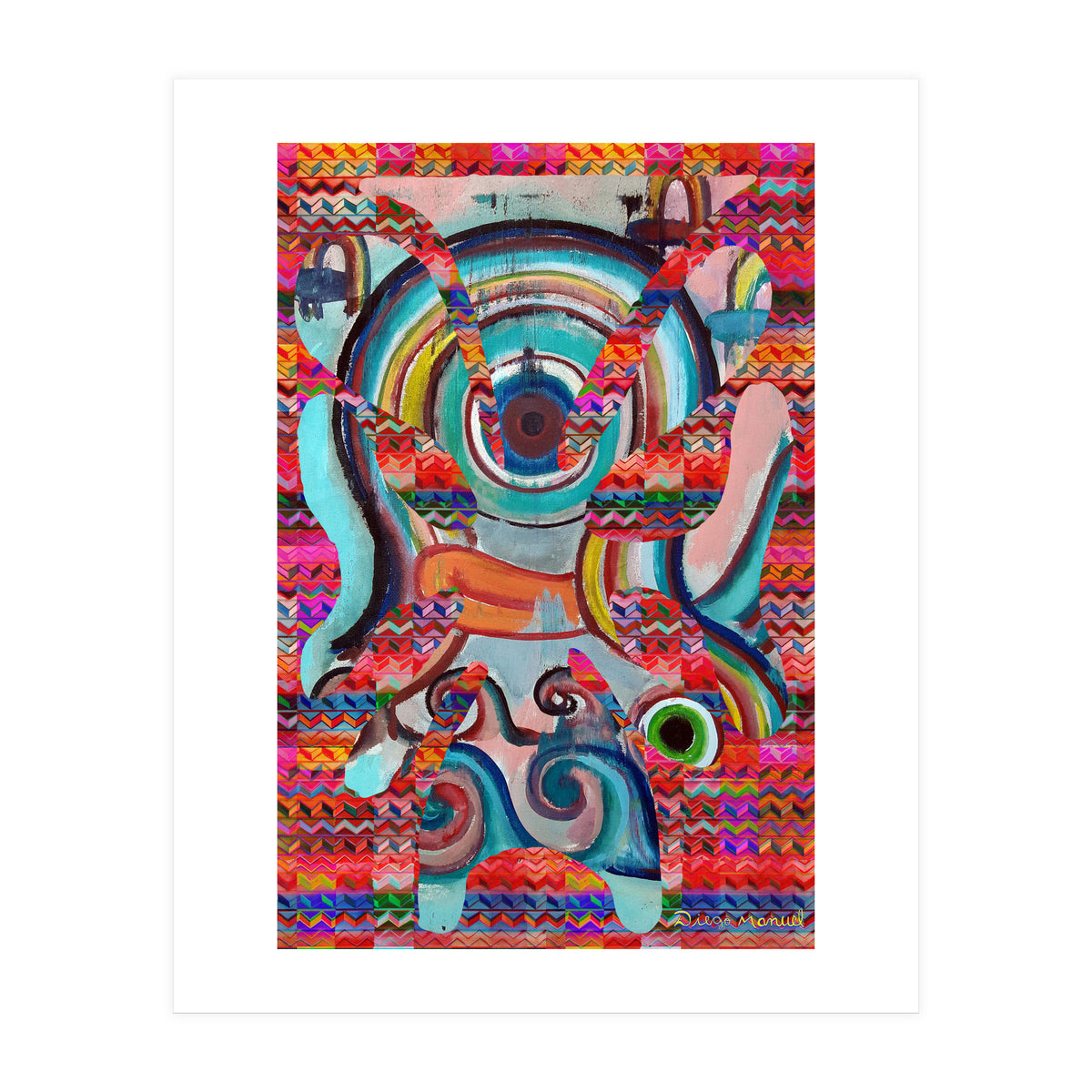 Pop Abstract 2023 Tapiz 18 (Print Only)