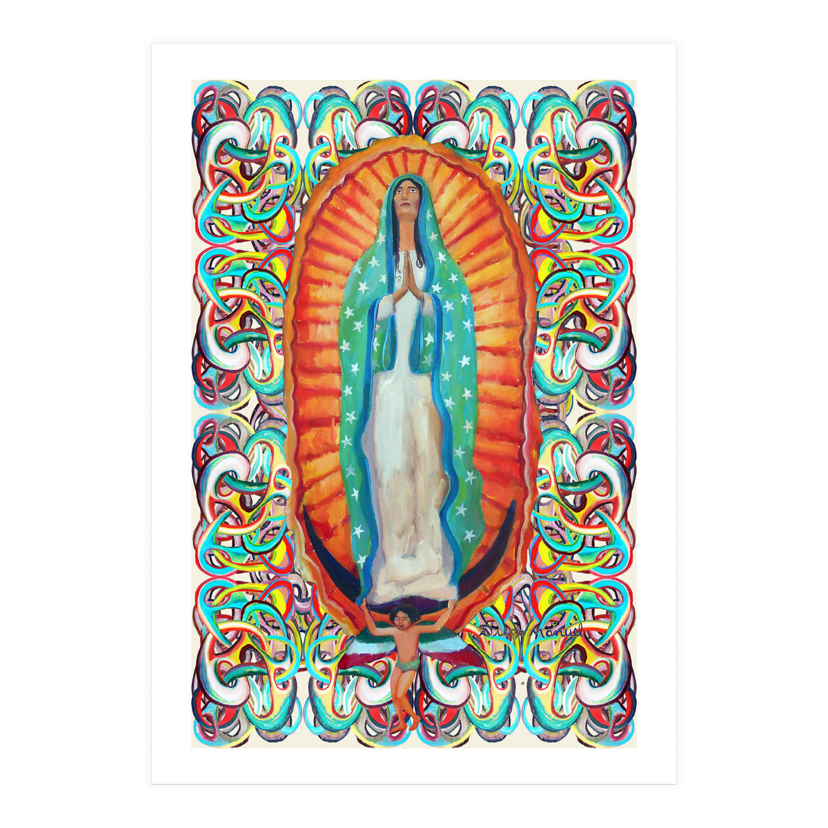Virgen De Guadalupe 6 (Print Only)