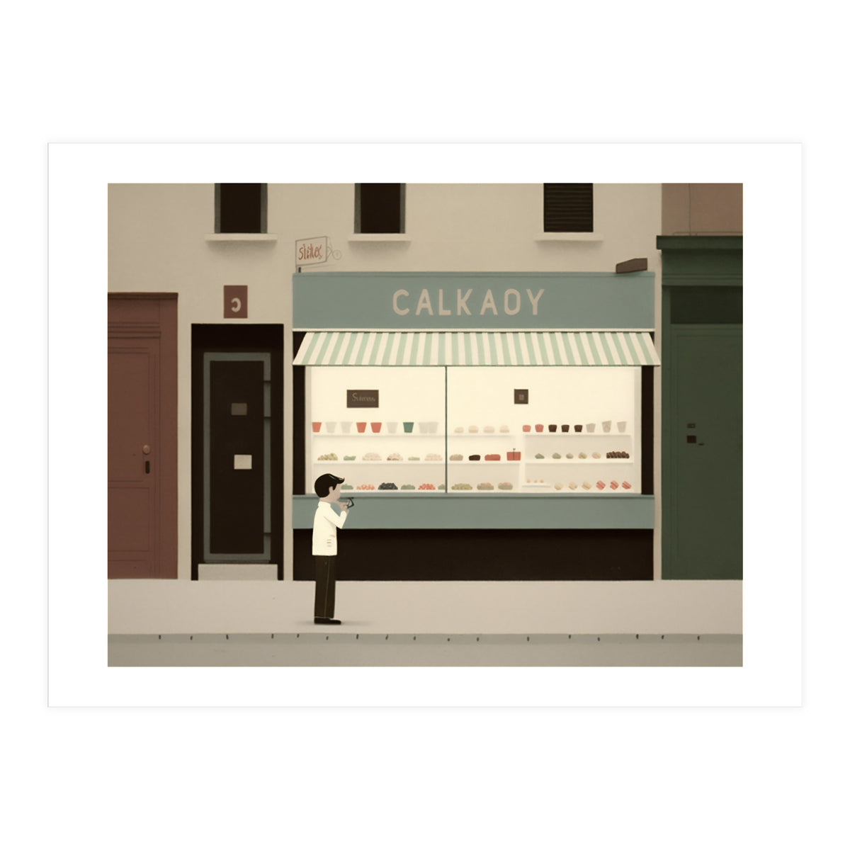 Candy Shop Painting (Print Only)