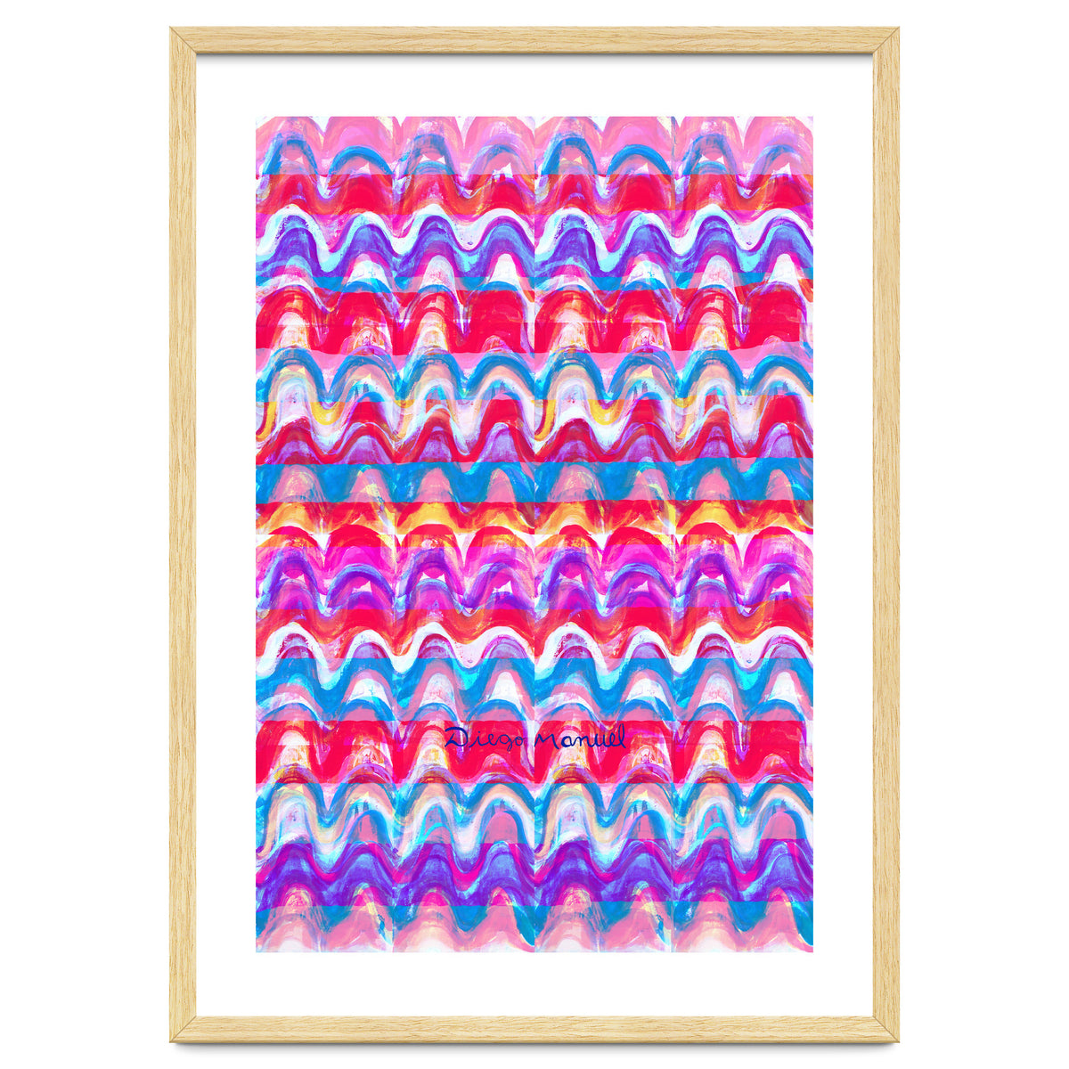 Pop abstract color full