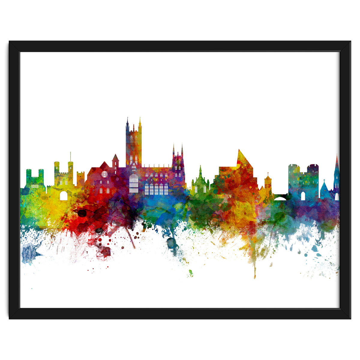 Canterbury England Skyline