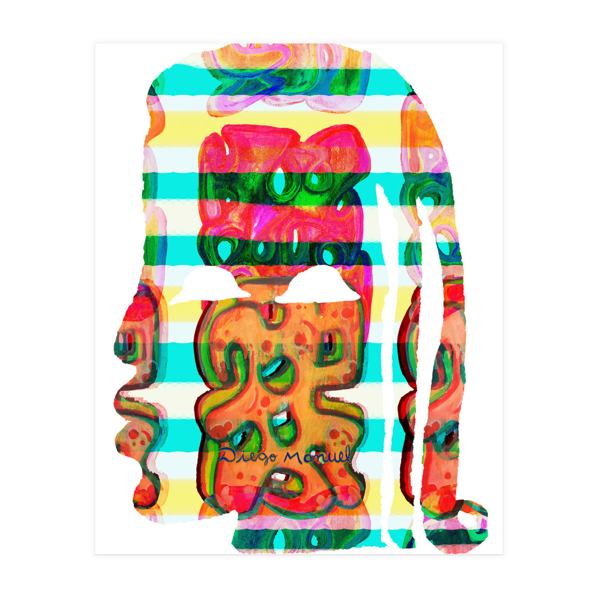 Abstracto Pop Nuevo B 17 Copia (Print Only)