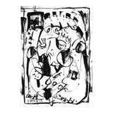 Caged Bird - b&w (Print Only) thumbnail