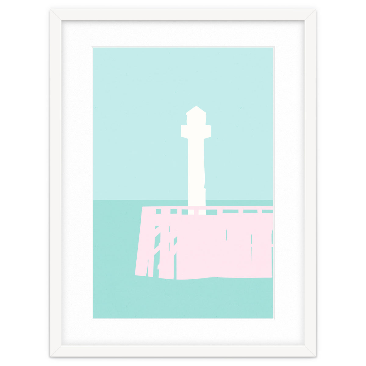 Minimal Pier - Turquoise Coast