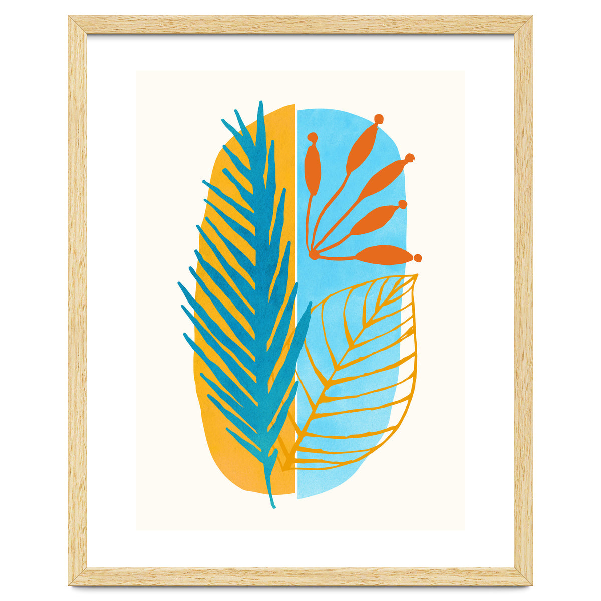 Beach Flora Abstract