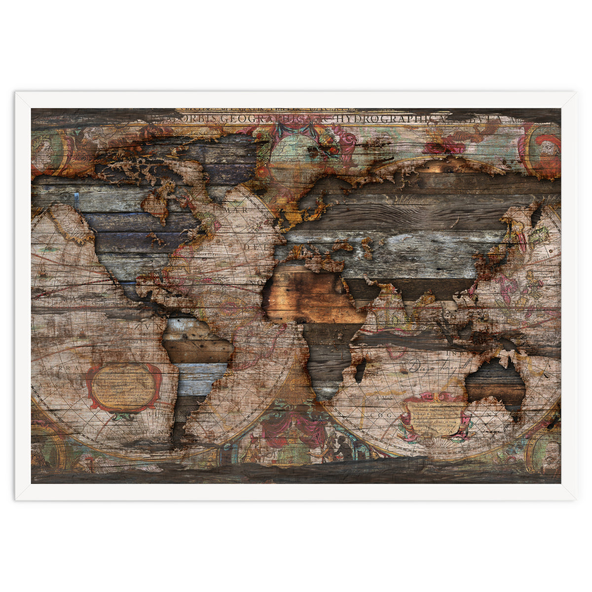 Reclaimed Map