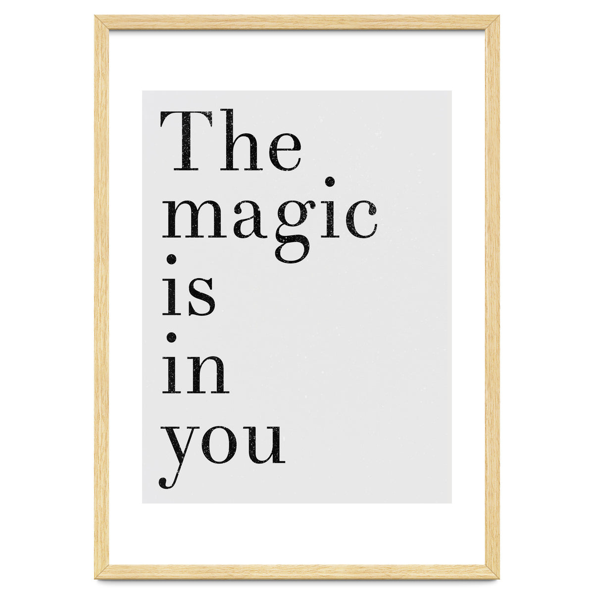 The Magic Is In You, Grey