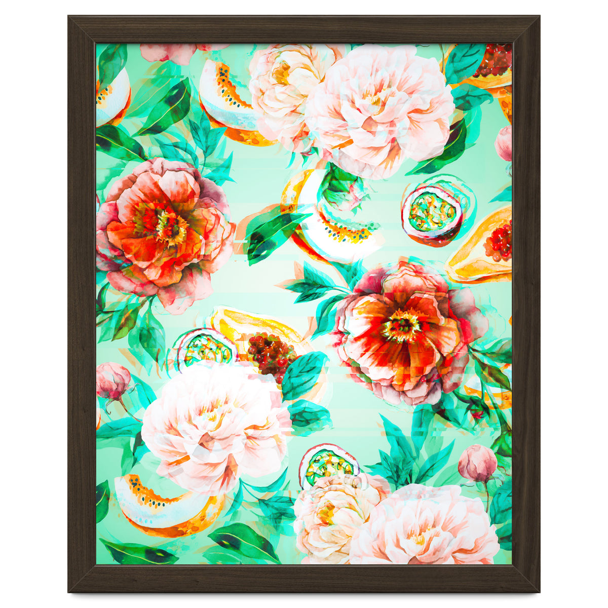 Tropical flowery fruit glitch