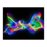 Abstract Colorful Flame Waves (Print Only) thumbnail