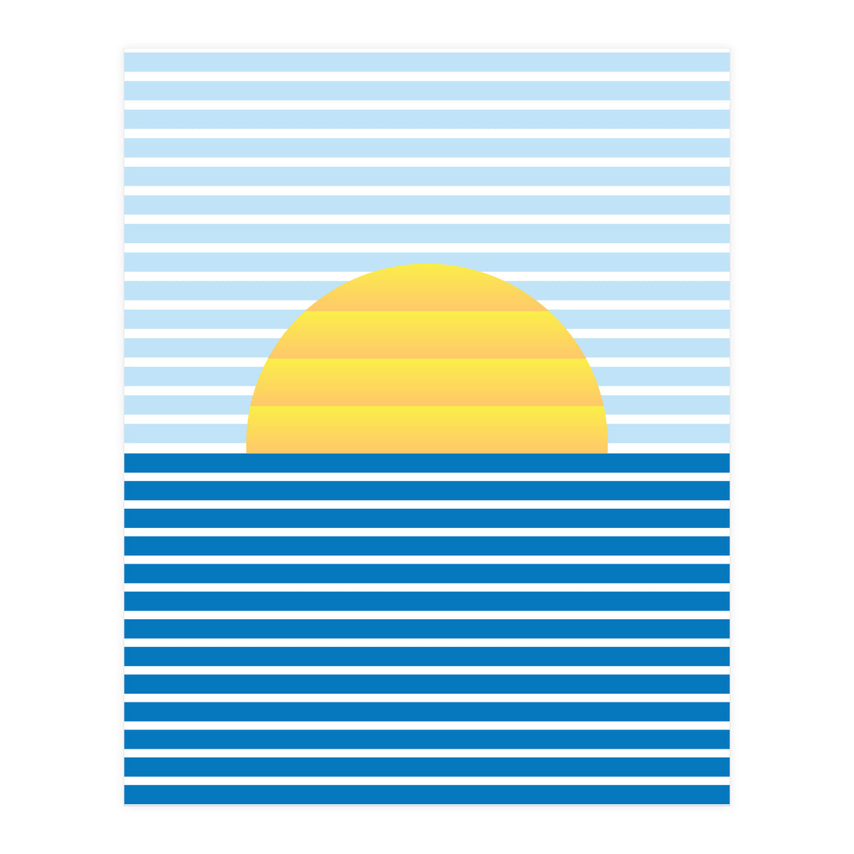 Minimalist landscape I (Print Only)