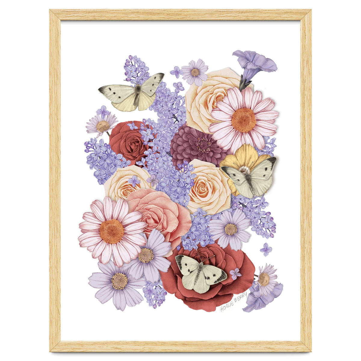 Flowers and Butterflies