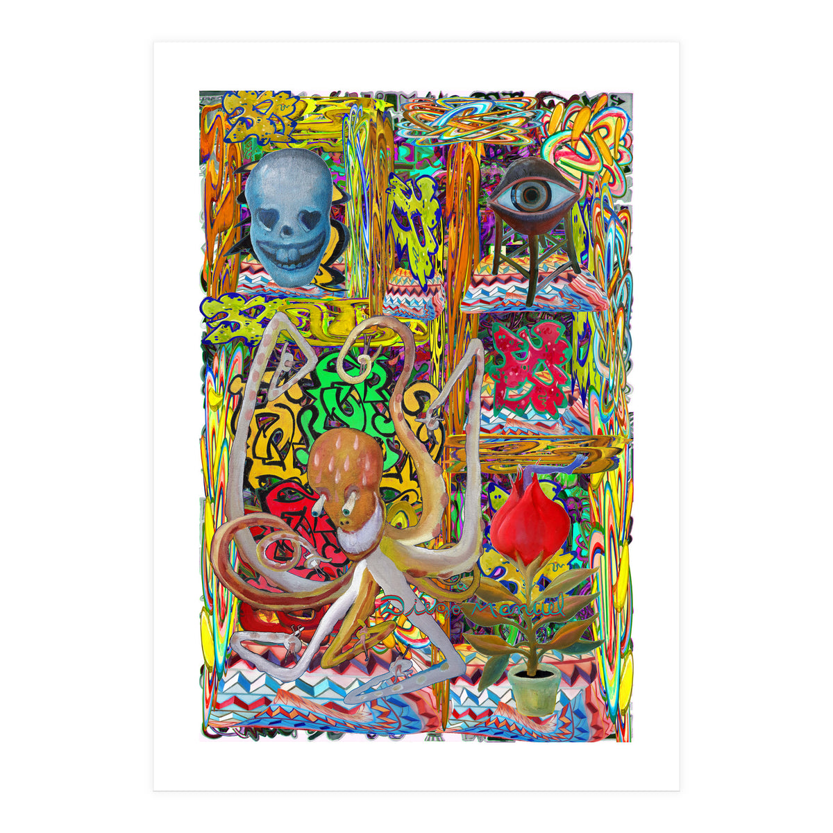 Oficina Del Cobrador 34 (Print Only)