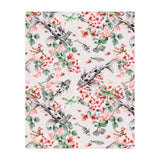 Asian fish among flowers (Print Only) thumbnail