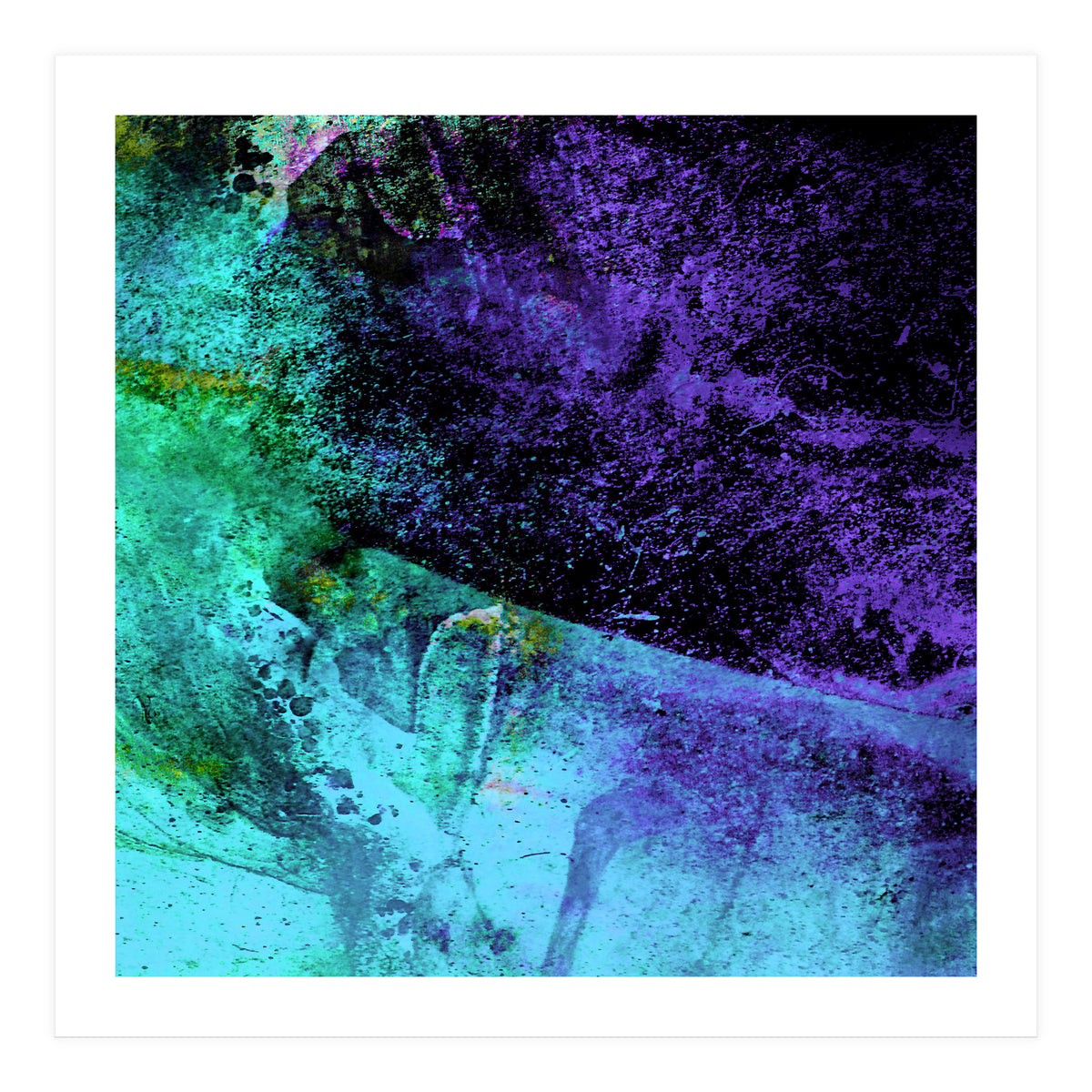 Stormy Purple Vs Black V4 A (Print Only)