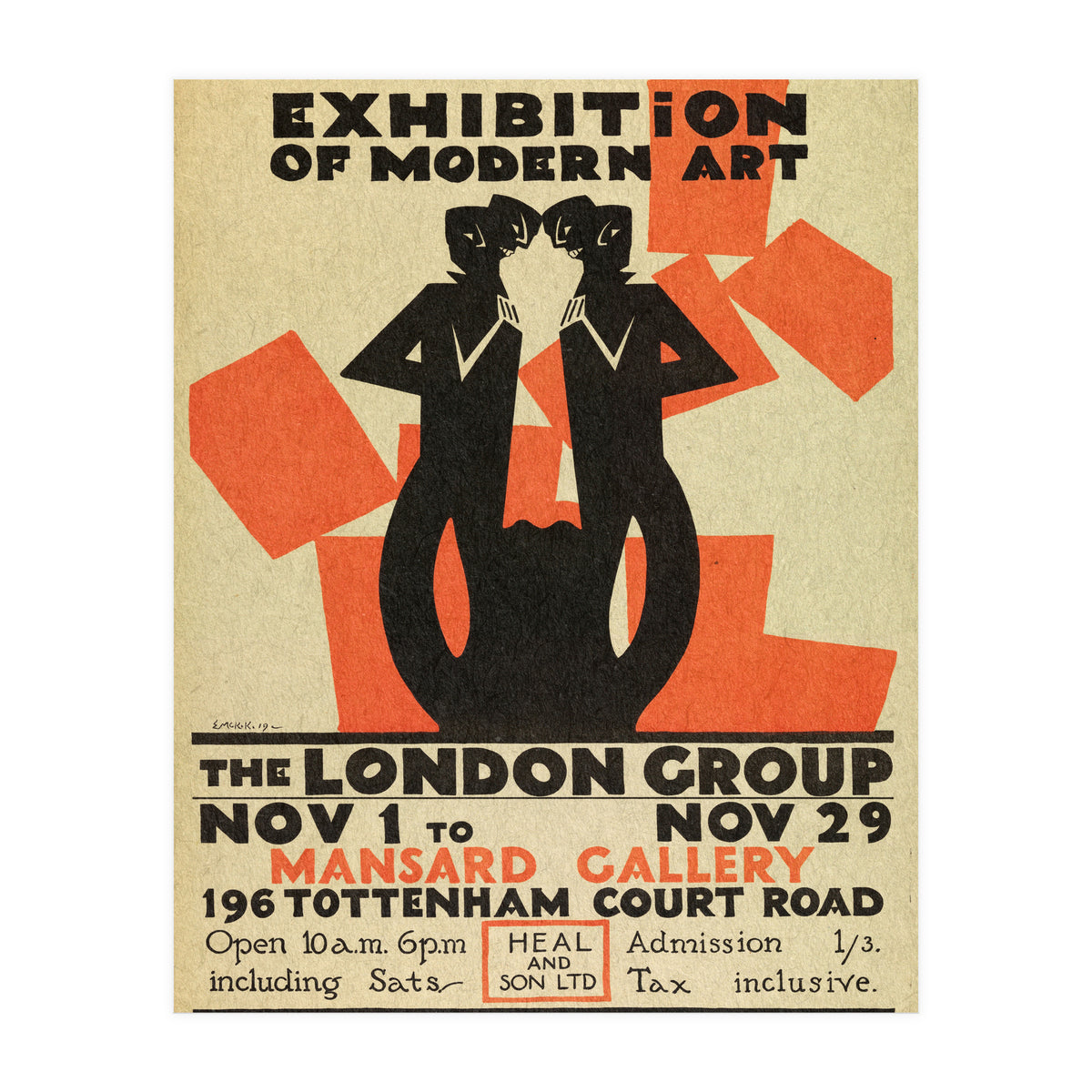 The London Group, Modern Art Exhibition (Print Only)