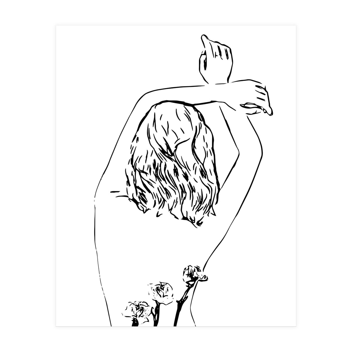 Oblivious #drawing #illustration (Print Only)